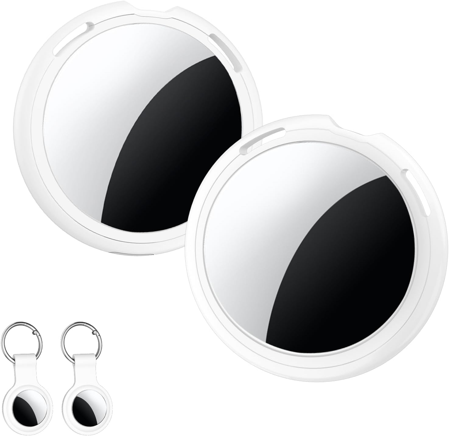 2 seurantatunnisteen pakkaus Yhdistä Apple Find My -sovellukseen (vain iOS) Bluetooth Air Smart Tag -avaimenperä Esinepaikannin Vedenpitävä etsintälaite maailmanlaajuisesti