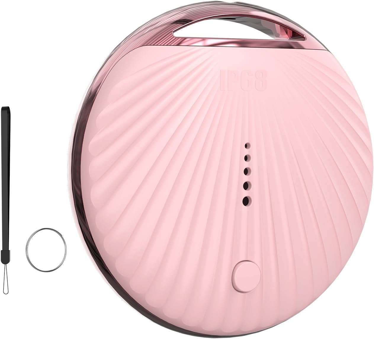 Seurantatunniste, [MFi-sertifioitu] älytunniste, lemmikin Bluetooth-seurantalaite Apple Find My -sovellukseen, IP68-vedenpitävä, vaihdettava akku