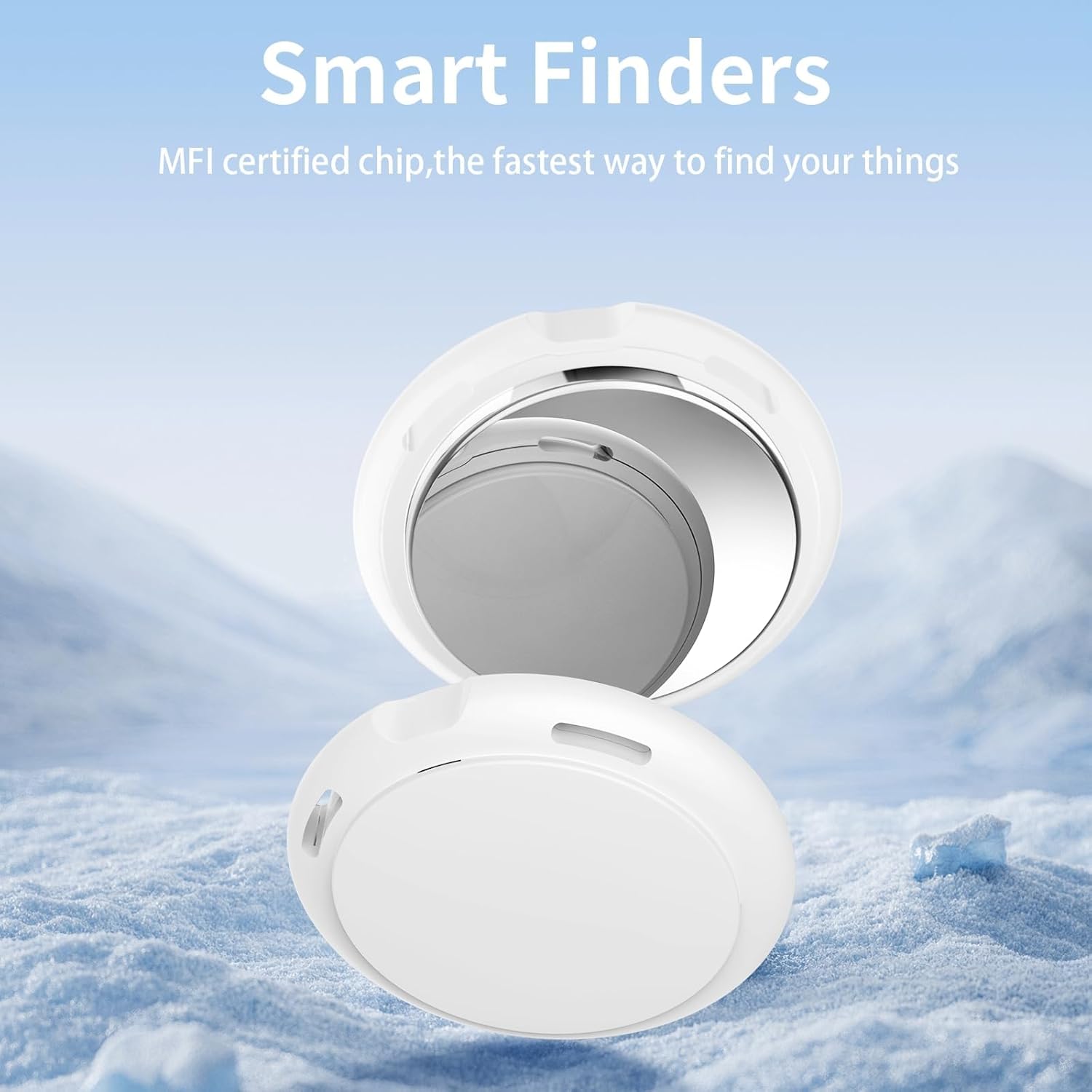 2 seurantatunnisteen pakkaus Yhdistä Apple Find My -sovellukseen (vain iOS) Bluetooth Air Smart Tag -avaimenperä Esinepaikannin Vedenpitävä etsintälaite maailmanlaajuisesti